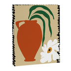 Happy flower fall pottery  Canvas Print Gallery Image 6