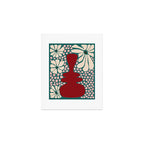 Happy Retro flower vase 1 Art Print Gallery Image 1