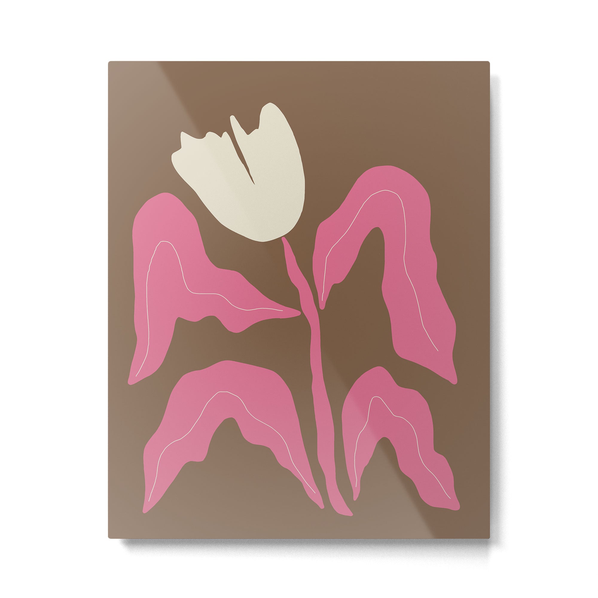 Happy Tulip Metal Print Gallery Image 6