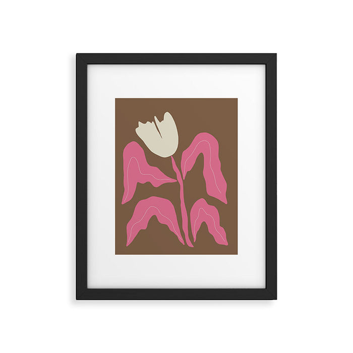 Happy Tulip Framed Art Print Gallery Image 1