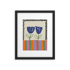 Happy two blooming  Framed Art Print Gallery Image 5