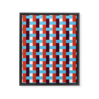Infinity Grid 1 Framed Canvas Print Gallery Image 6
