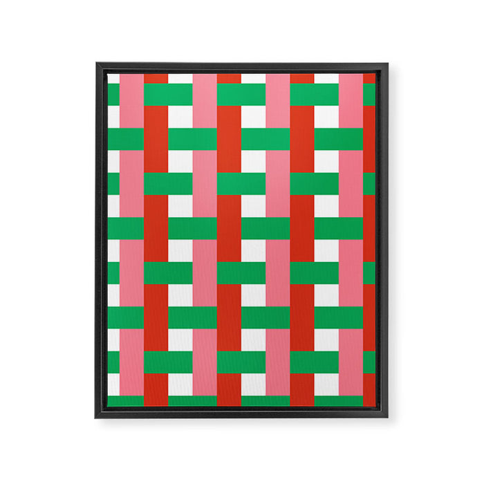 Infinity Grid 2 Framed Canvas Print Gallery Image 1