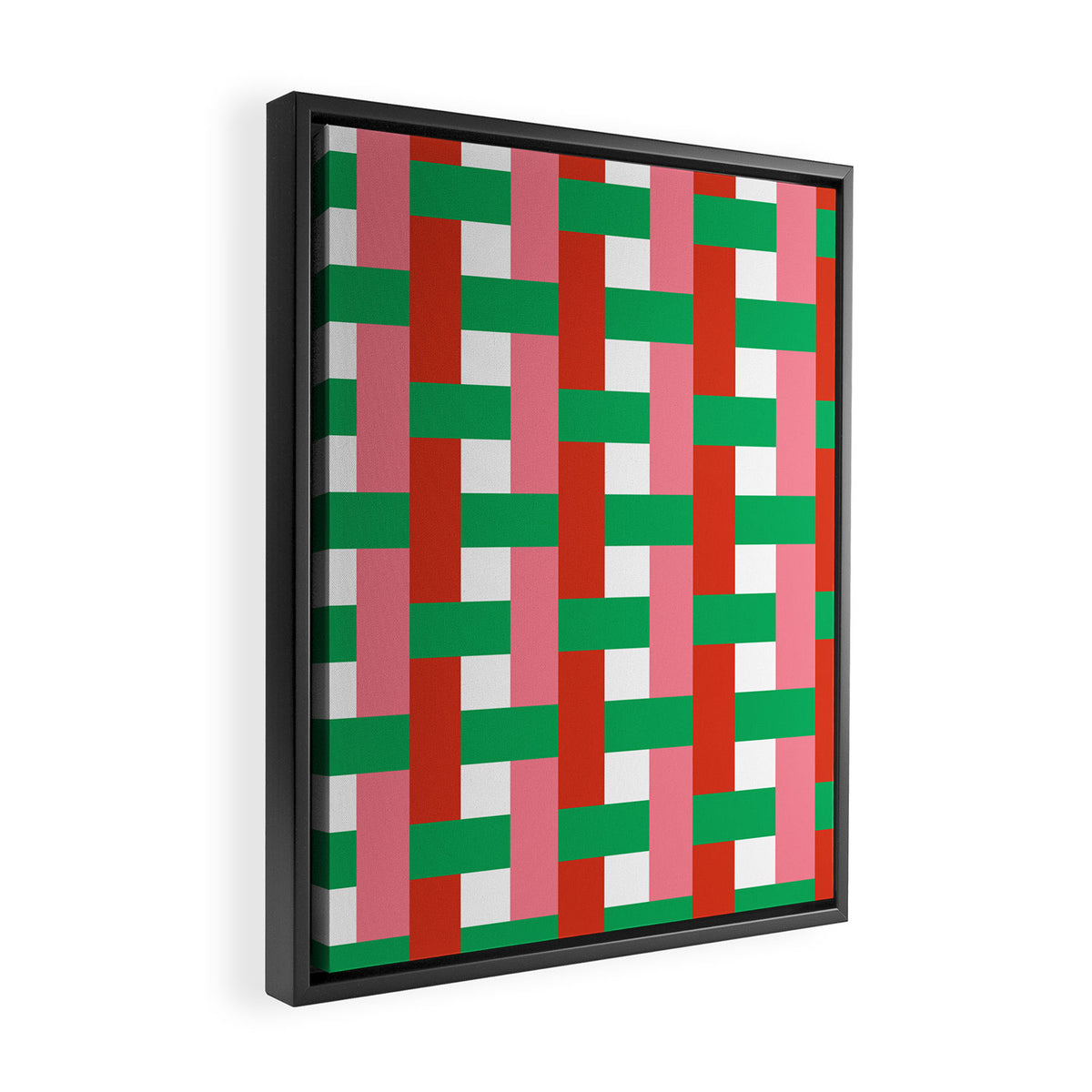  Infinity Grid 2 Framed Canvas Print Gallery Image 2