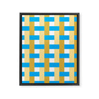 Infinity Grid 3 Framed Canvas Print Gallery Image 6