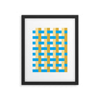 Infinity Grid 3 Framed Art Print Gallery Image 5