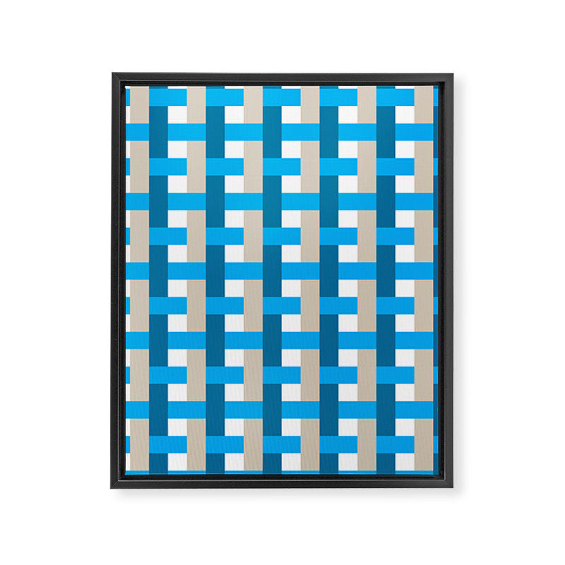 Infinity Grid 4 Framed Canvas Print Gallery Image 6