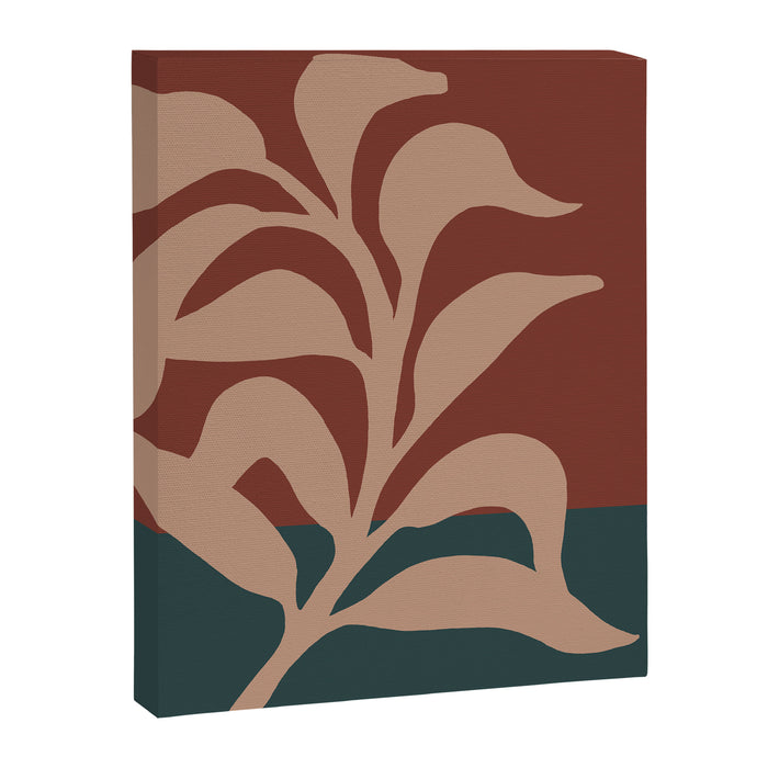 Lazy leaf 1 big print  Canvas Print Gallery Image 1