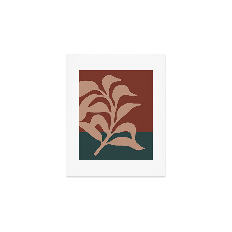 Lazy leaf 1 big print  Art Print Gallery Image 1