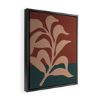 Lazy leaf 1 big print  Framed Canvas Print Gallery Image 2