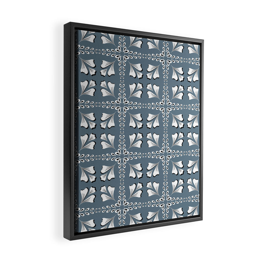 Leafy Meadow 1 Framed Canvas Print Gallery Image 2