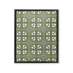 Leafy Meadow 2 Framed Canvas Print Gallery Image 8