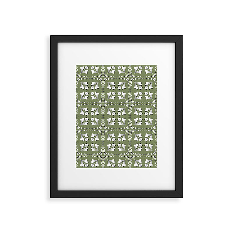 Leafy Meadow 2 Framed Art Print Gallery Image 6