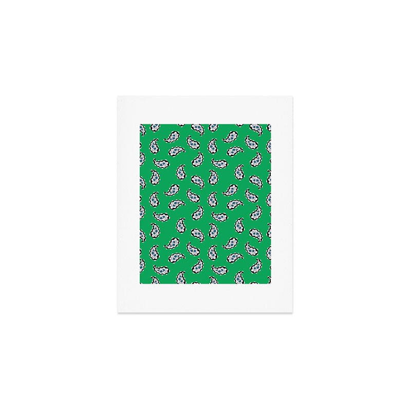 Leafy Whirls 1 Art Print Gallery Image 1