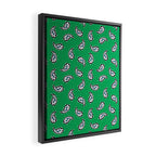 Leafy Whirls 1 Framed Canvas Print Gallery Image 2