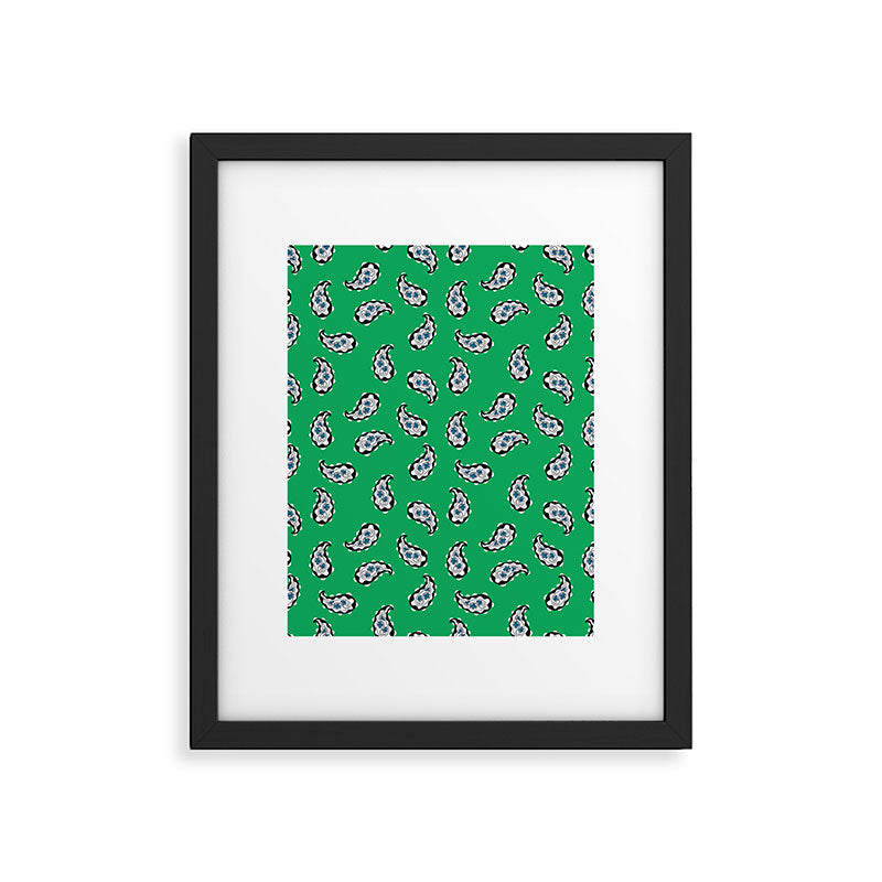 Leafy Whirls 1 Framed Art Print Gallery Image 6