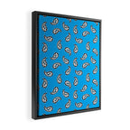 Leafy Whirls 2 Framed Canvas Print Gallery Image 2