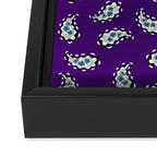 Leafy Whirls 3 Framed Canvas Print Gallery Image 3