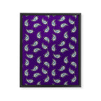 Leafy Whirls 3 Framed Canvas Print Gallery Image 8