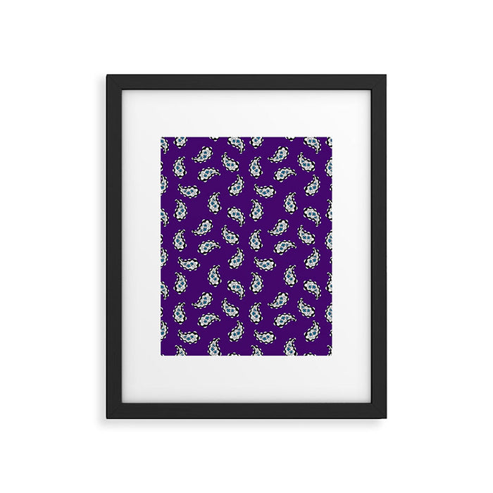Leafy Whirls 3 Framed Art Print Gallery Image 1