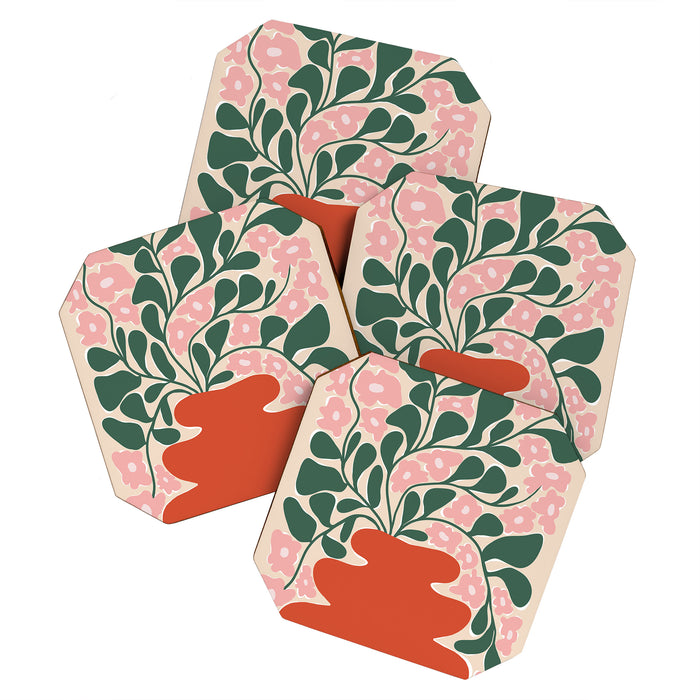 Magic flower pot 1 Coaster Gallery Image 1