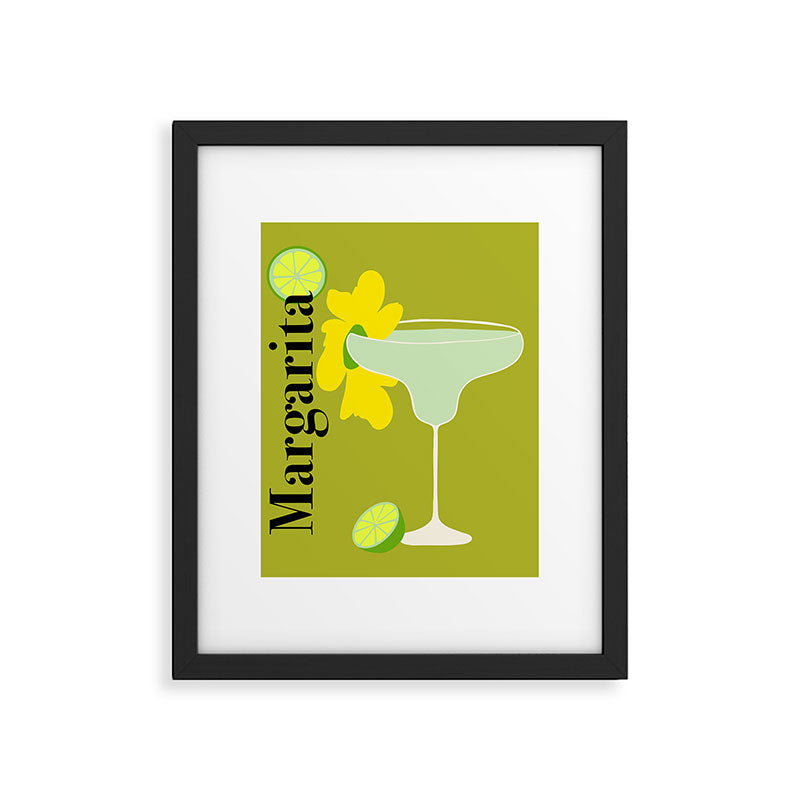 Margarita Cocktail Framed Art Print Gallery Image 5