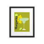 Margarita Cocktail Framed Art Print Gallery Image 5