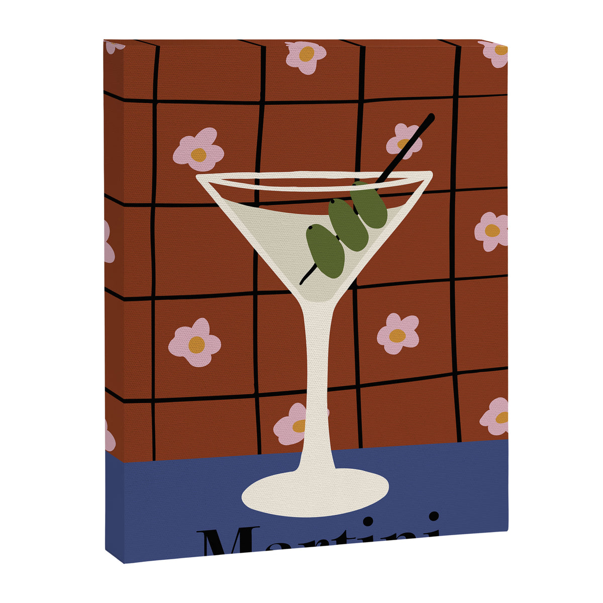 Martini Cocktail Canvas Print Gallery Image 6