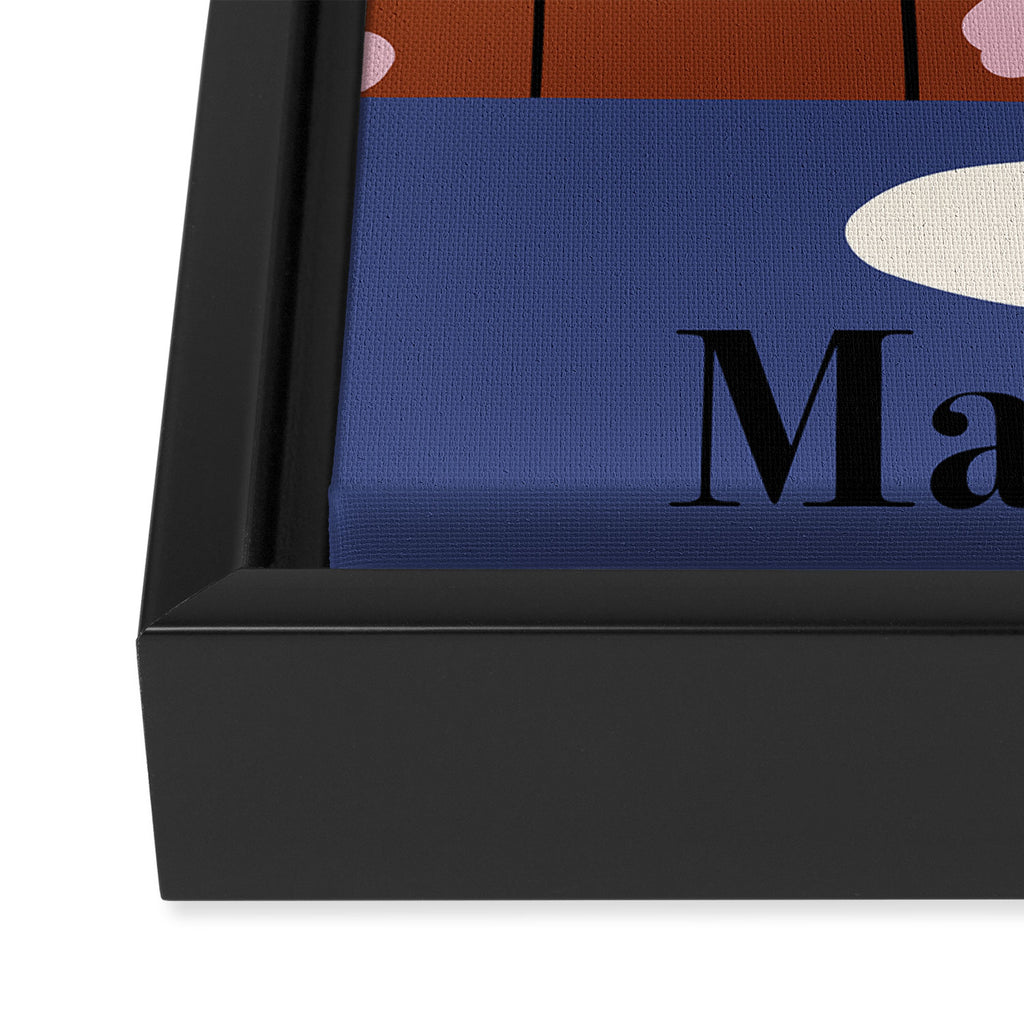 Martini Cocktail Framed Canvas Print Gallery Image 3