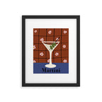 Martini Cocktail Framed Art Print Gallery Image 5