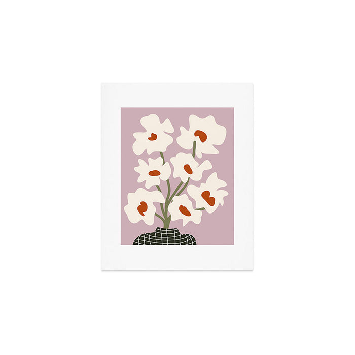 Matisse poppy flower pot  Art Print Gallery Image 1