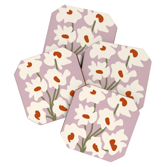 Matisse poppy flower pot  Coaster Gallery Image 1