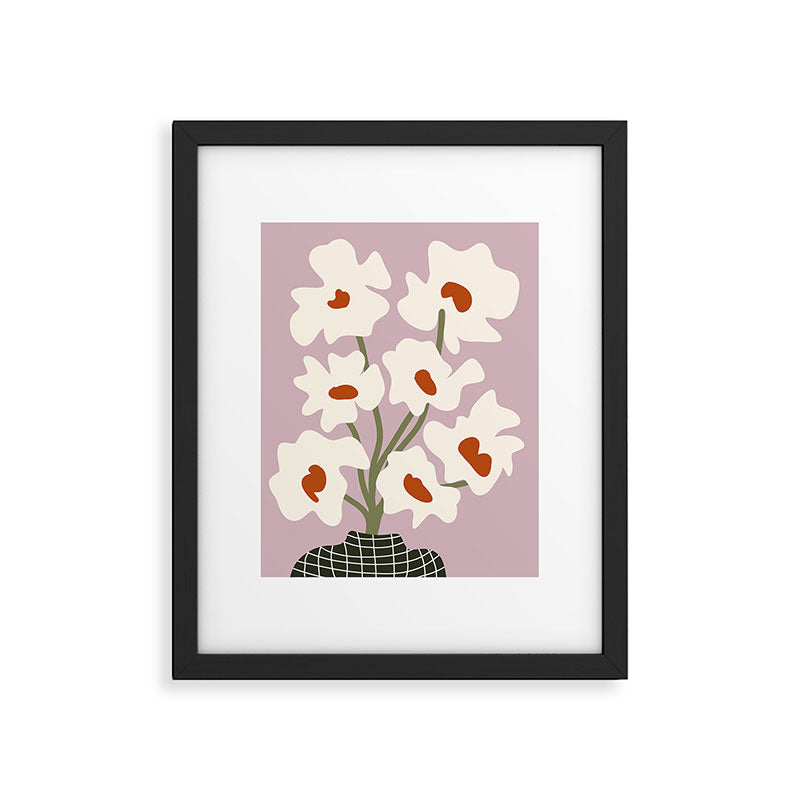 Matisse poppy flower pot  Framed Art Print Gallery Image 5