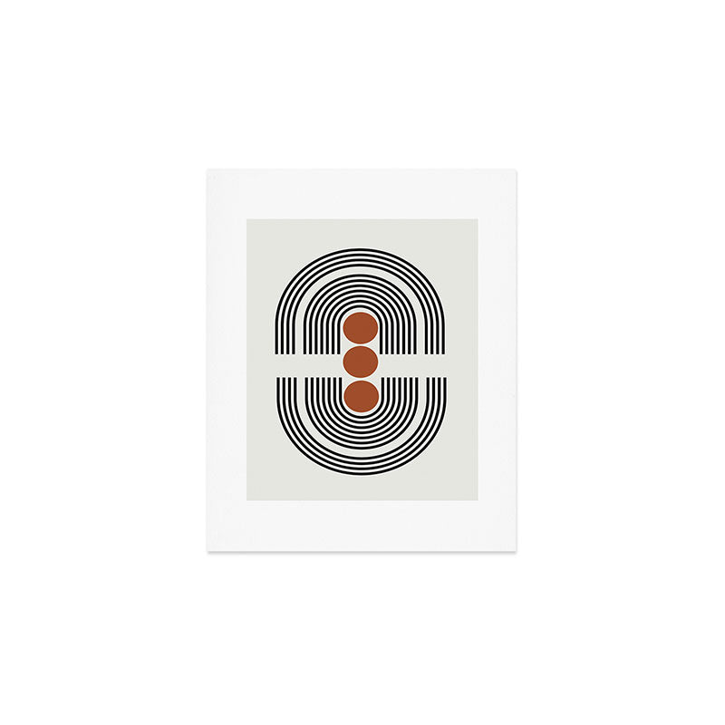 mid-century arch  Art Print Gallery Image 1