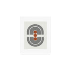 mid-century arch  Art Print Gallery Image 1