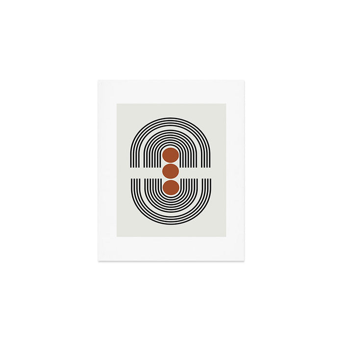 mid-century arch  Art Print Gallery Image 1