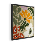Mid-Century Bloomscape Framed Canvas Print Gallery Image 2