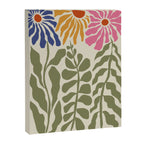 Mid-Century floral Canvas Print Gallery Image 8