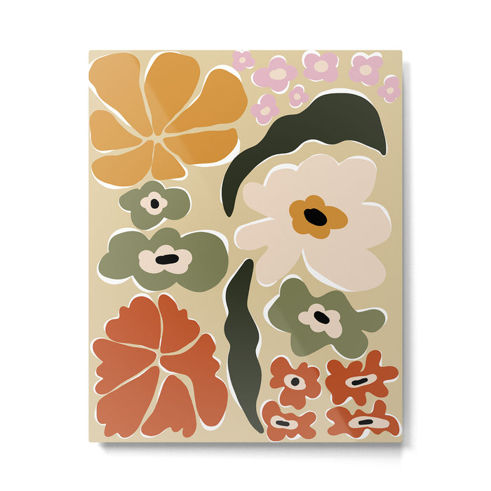 Mid-century flow Metal Print Gallery Image 1