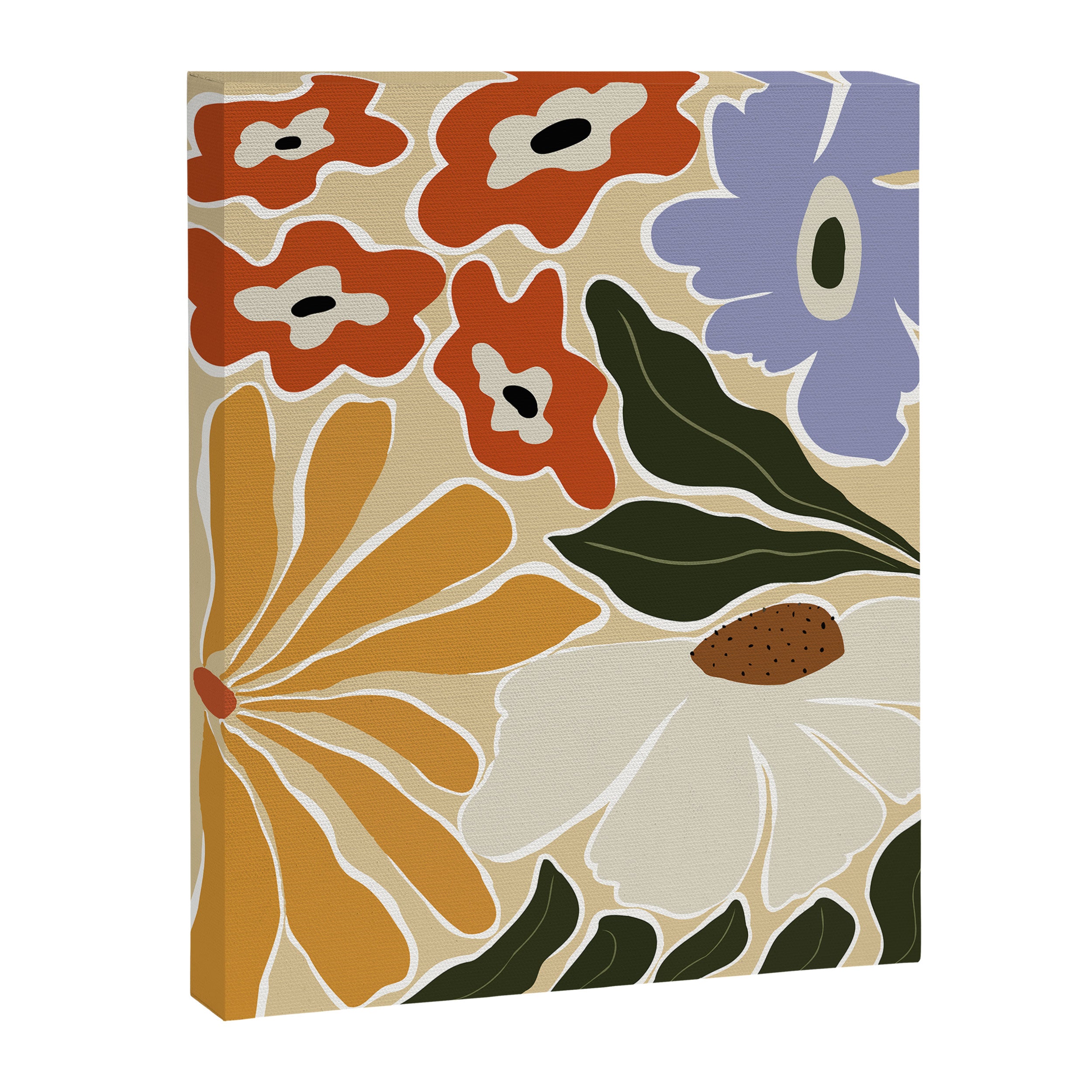Mid-Century Garden II Canvas Print Gallery Image 6