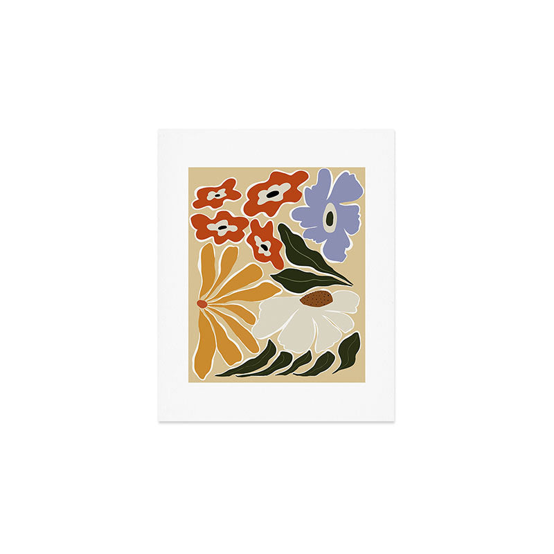Mid-Century Garden II Art Print Gallery Image 1