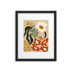 Mid-century garden Framed Art Print Gallery Image 5