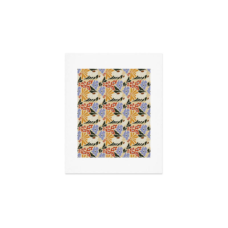 Mid-Century pattern I Art Print Gallery Image 1