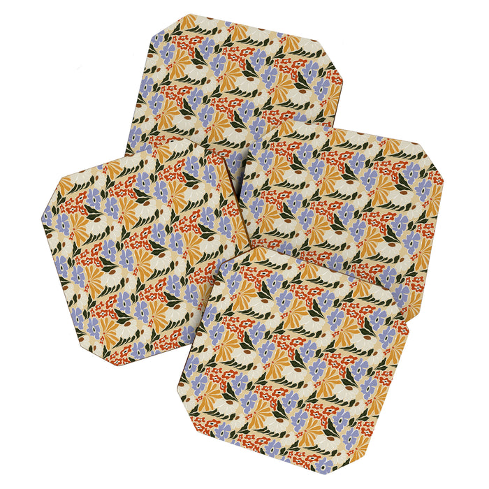 Mid-Century pattern I Coaster Gallery Image 1