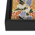 Mid-Century pattern I Framed Canvas Print Gallery Image 3