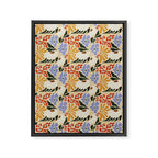 Mid-Century pattern I Framed Canvas Print Gallery Image 8