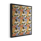 Mid-Century pattern I Framed Canvas Print Gallery Image 2