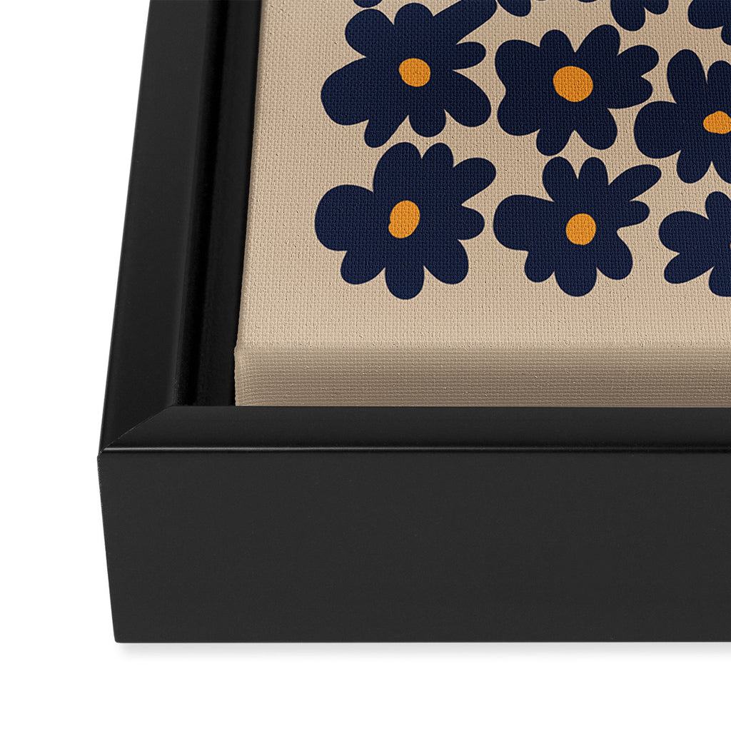 mini floral garden 2  Framed Canvas Print Gallery Image 3