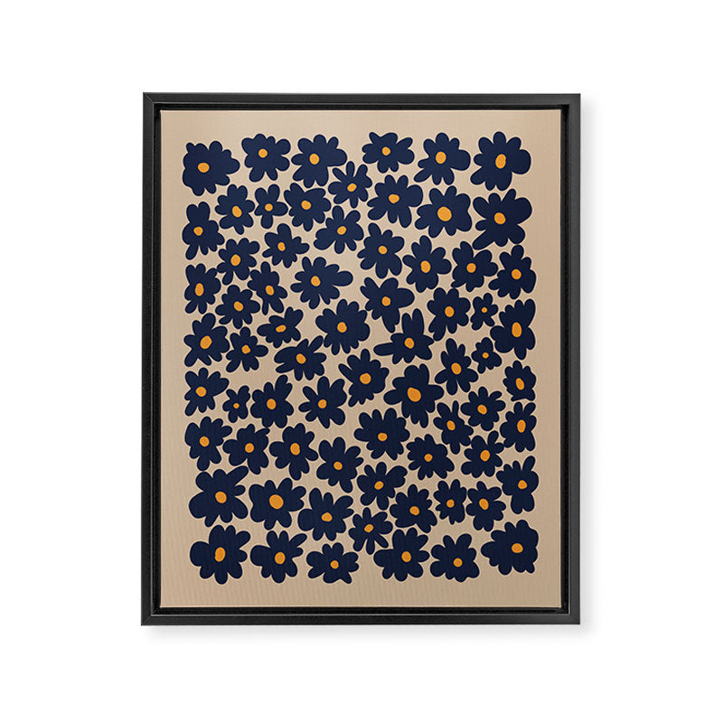 mini floral garden 2  Framed Canvas Print Gallery Image 6