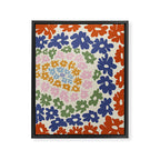 Mini Reto Daisy  Framed Canvas Print Gallery Image 6